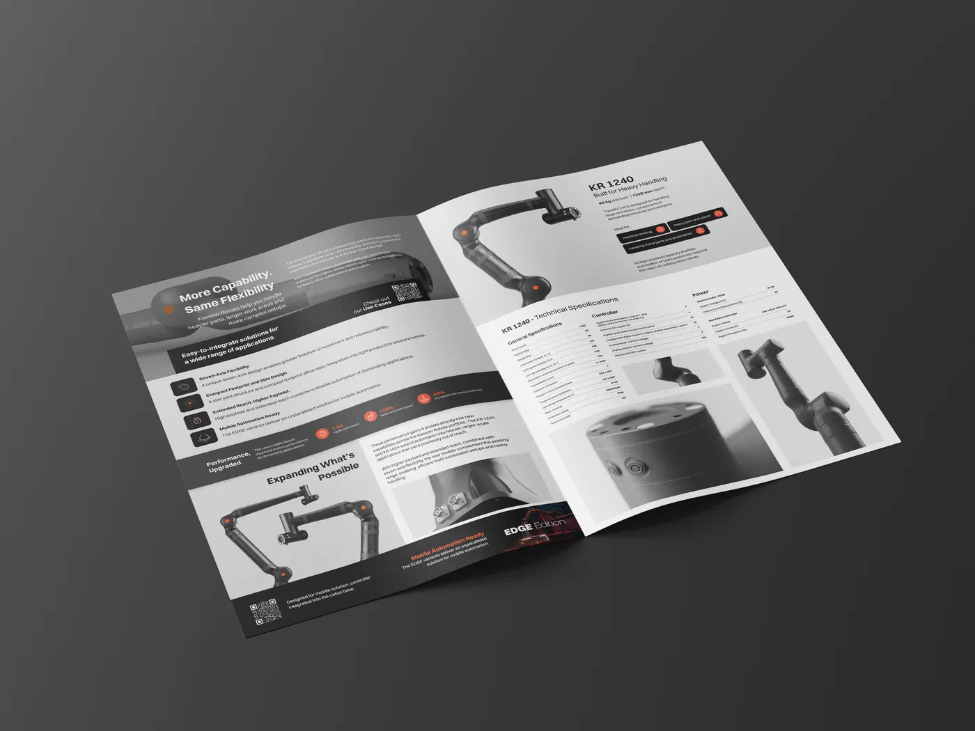 Kassow Robots — Brochure & collateral