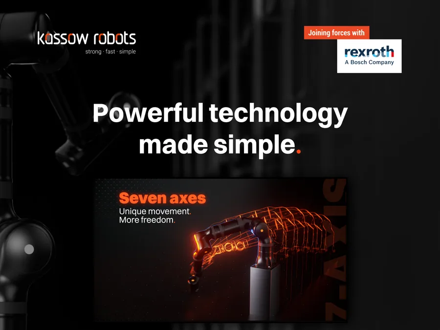Kassow Robots exhibition booth